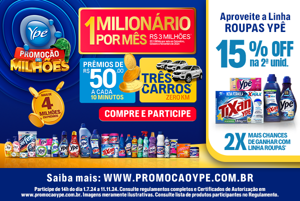 Big Promoção Ypê até 30/09